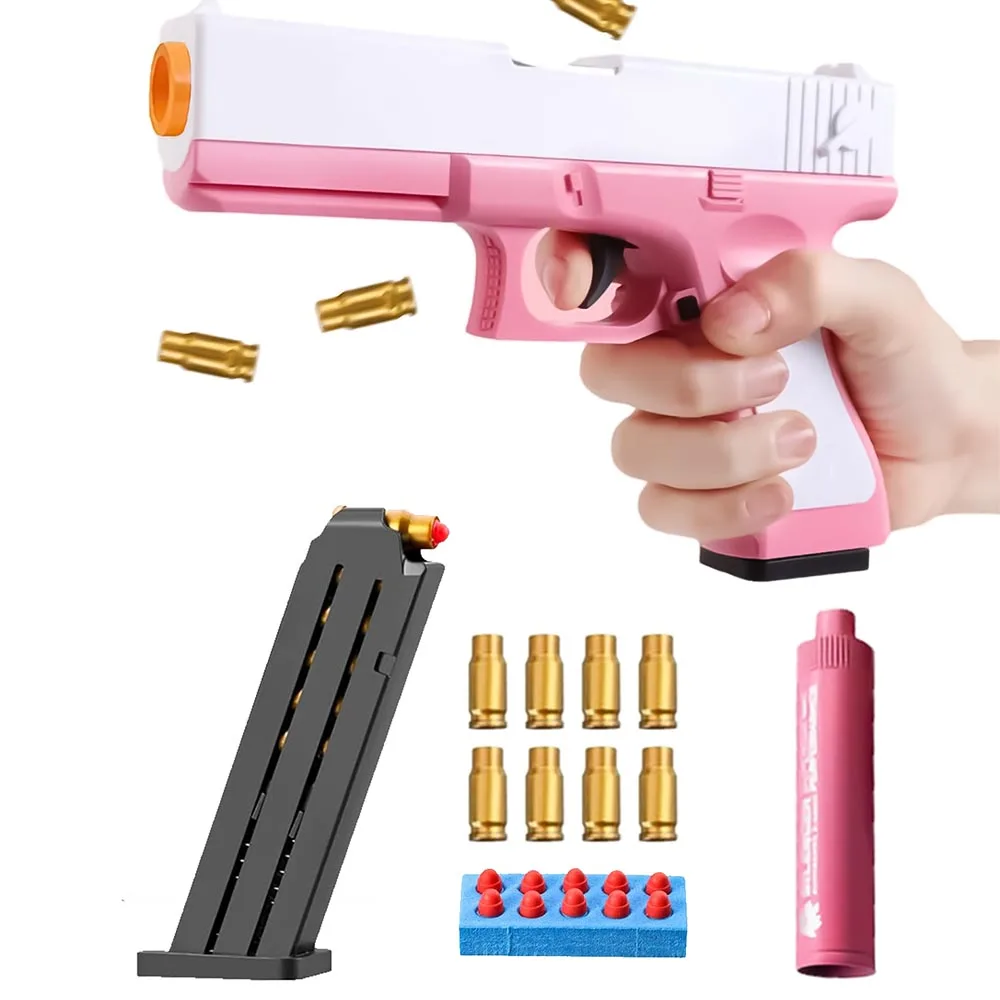 Pistola De Juguete Con Balas Suaves, Flardos Eva De Espuma