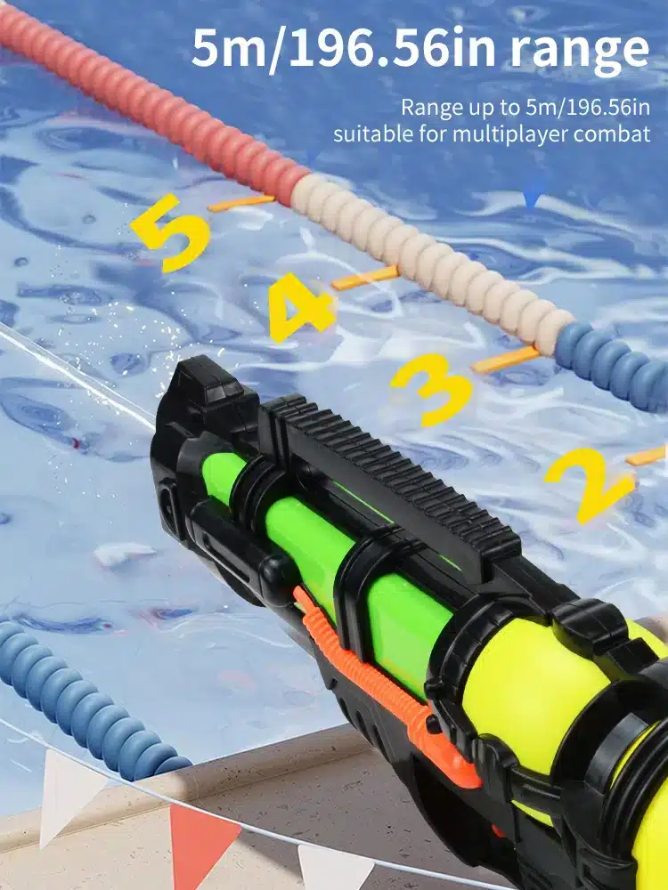Pistola de agua de juguete para niños