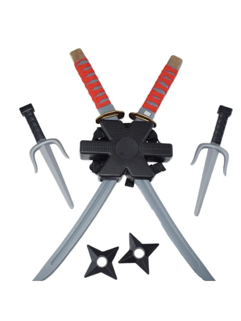 Samurai Ninja Plástico Retro Cuchillo Largo