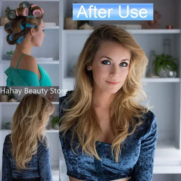 Imagen Del Producto Rodillos Para El Cabello Con Gancho De Agarre Automático | Compra Online En Tiendafiable