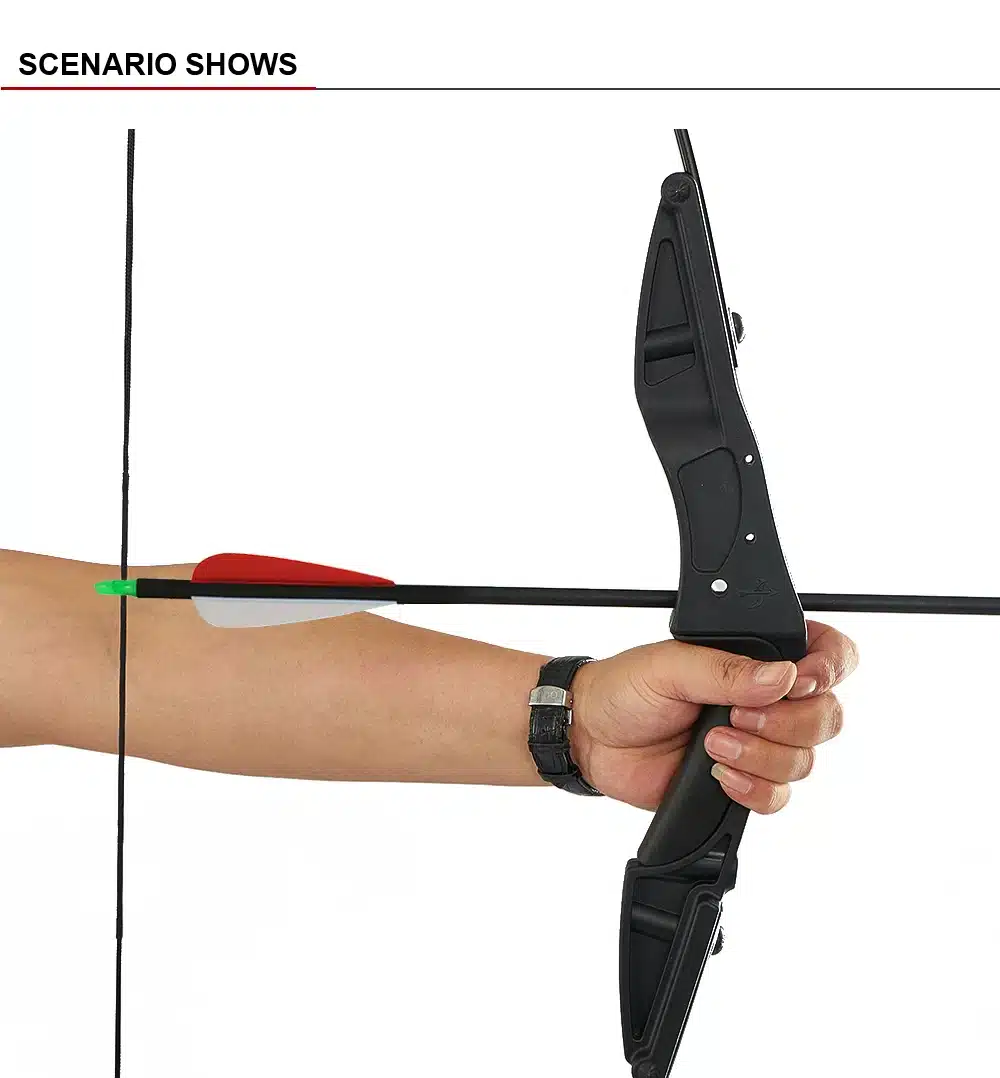 Arco Recurvo Y Flecha Juego De Mano