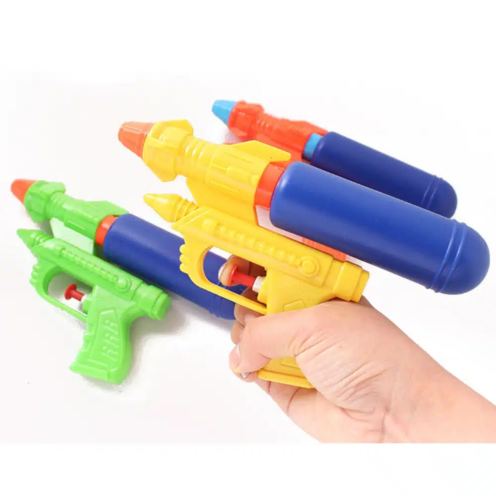 Pistola de agua de alta presión para niños, juguete de tiro automático completo
