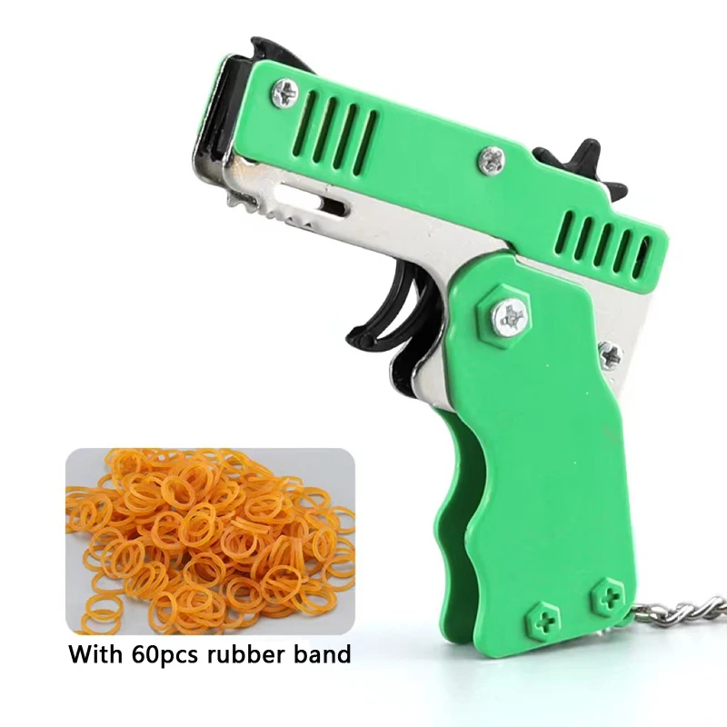 Divertido Llavero En Forma De Pistola: ¡Un Accesorio Único Para Los Más Audaces!