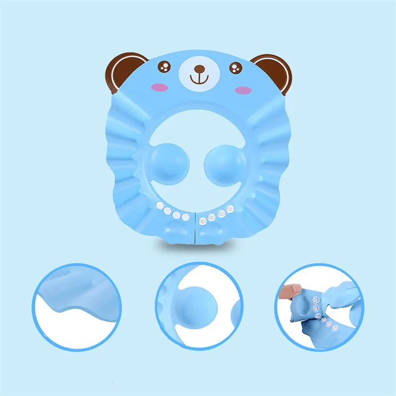 Gorro Ajustable Para Lavar El Cabello Para Niños, Protege La Cubierta De La Cabeza Gorro Ajustable Para Lavar El Cabello Para Niños, Protege La Cubierta De La Cabeza