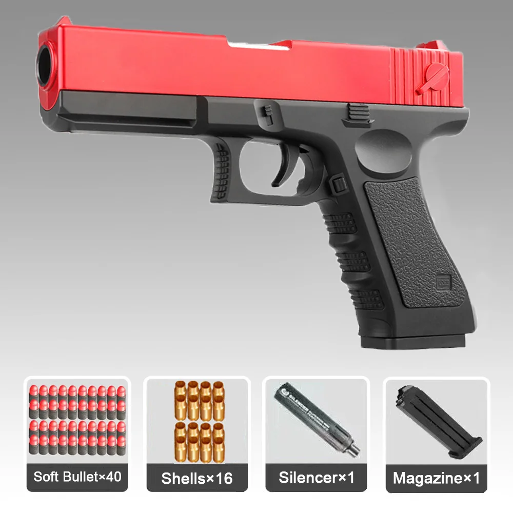 Munición Suave Para Juguetes Glock: Diversión Segura Y Emocionante