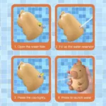 Pistolas De Agua En Forma De Capybara Para Niños