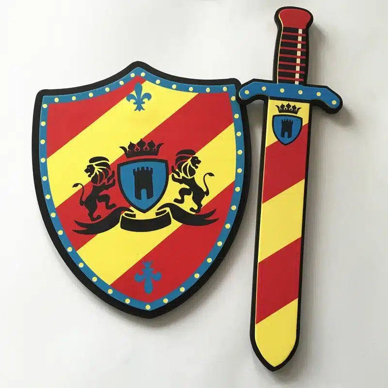 Espada Pirata Eva Juego De Escudo De Juguete Para Niños