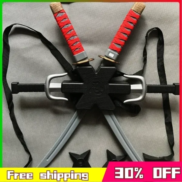 Imagen del producto Samurai Ninja plástico Retro cuchillo largo | Compra online en Tiendafiable