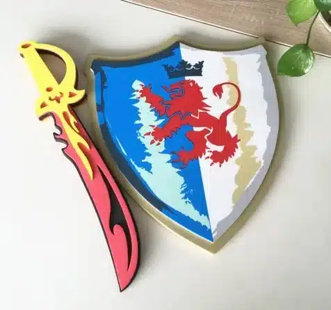 Espada Pirata Eva Juego De Escudo De Juguete Para Niños