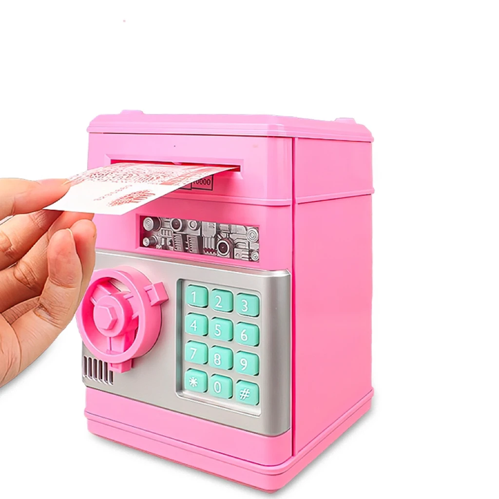 Hucha Automática Creativa Con Enrollado De Dinero A Prueba De Caídas Para Niños