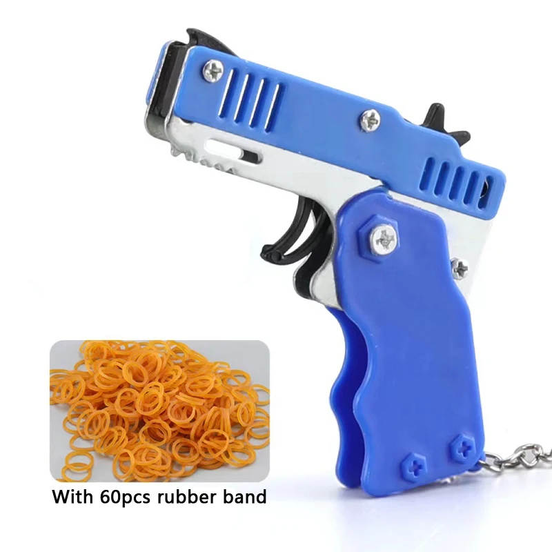 Divertido Llavero En Forma De Pistola: ¡Un Accesorio Único Para Los Más Audaces!