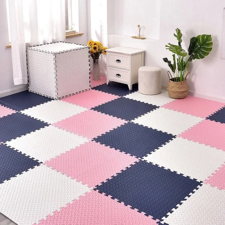 Alfombra De Puzle De 8 A 16 Piezas Para Bebé, Alfombra De Juego Para Niños