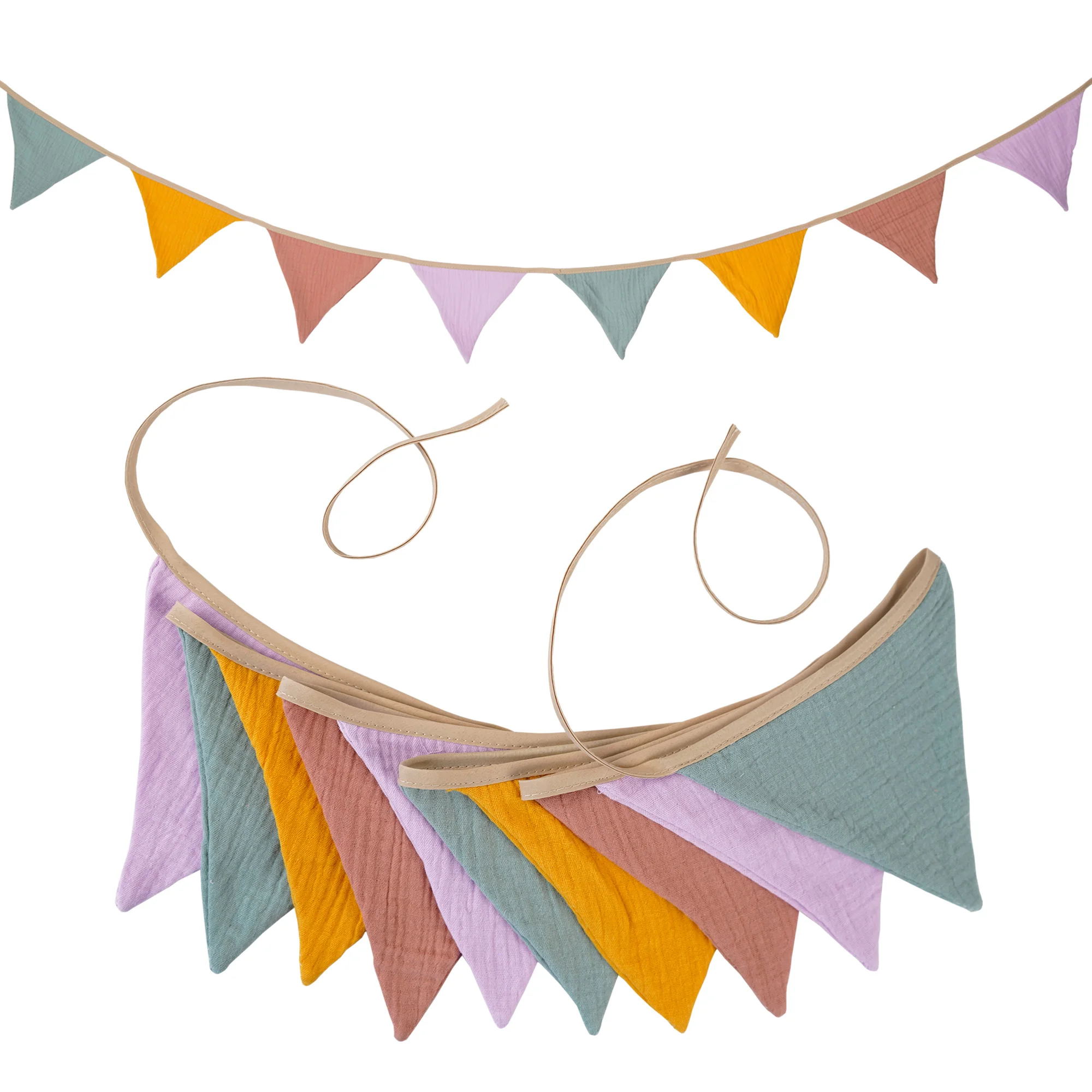 Banderines De Tela Para Decoración De Fiesta Banderines De Tela Para Decoración De Fiesta