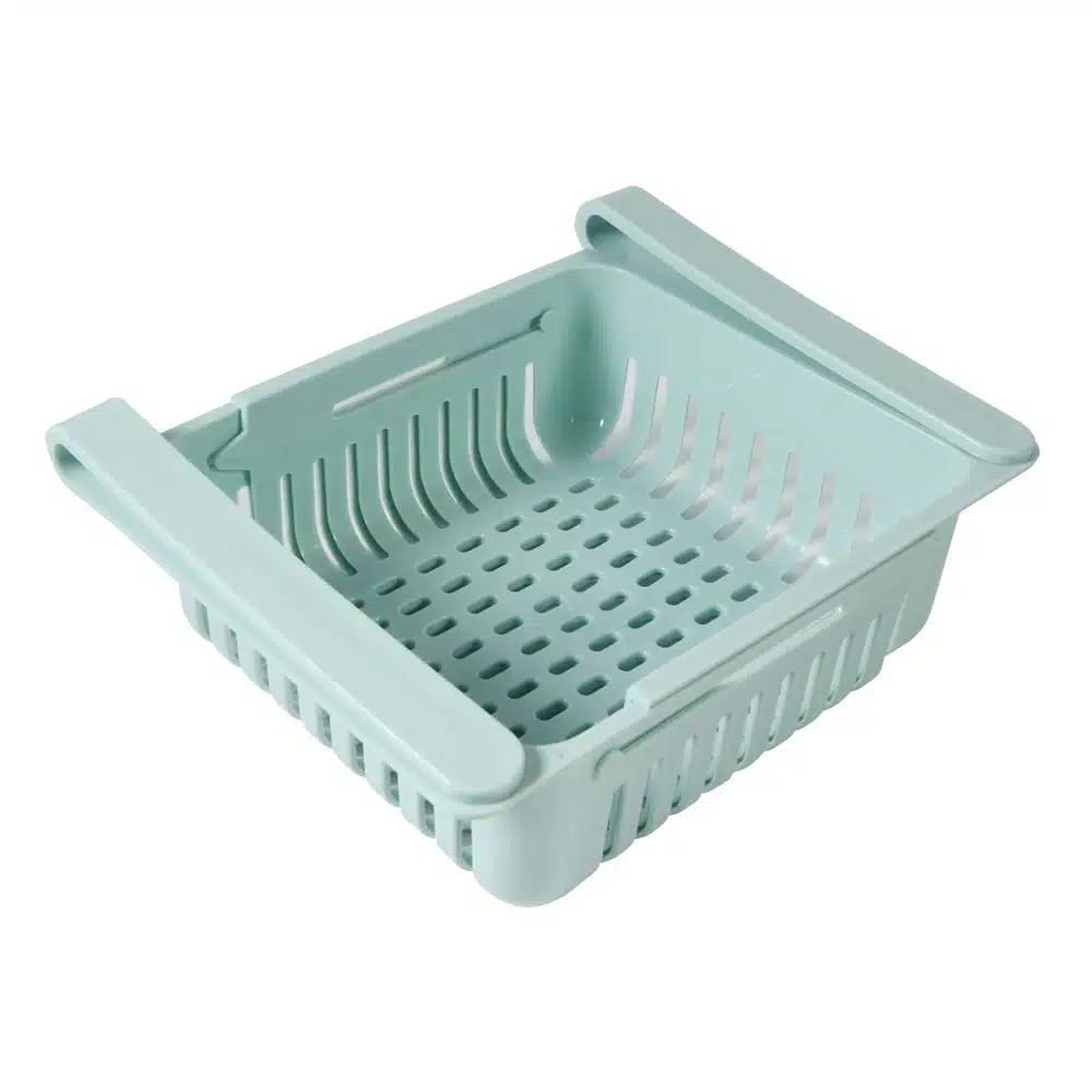 Organizador de refrigerador ajustable y estirable