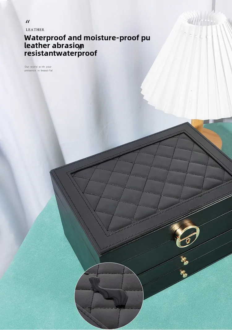 Elegante Joyero Con Cajones Y Sistema De Seguridad Integrado