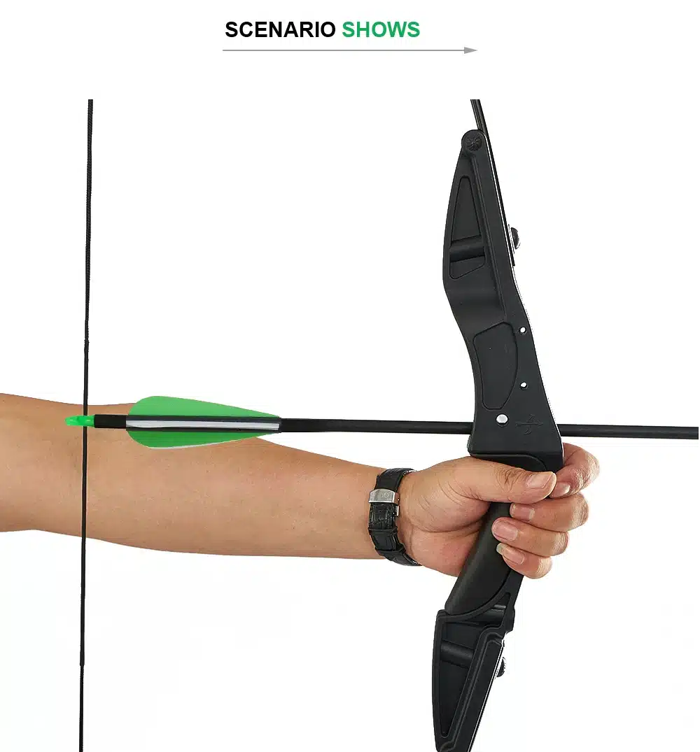 Arco Recurvo Y Flecha Juego De Mano