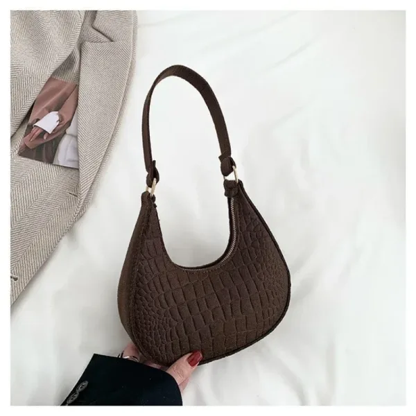 Imagen Del Producto Bolso De Hombro Informal De Color Sólido | Compra Online En Tiendafiable