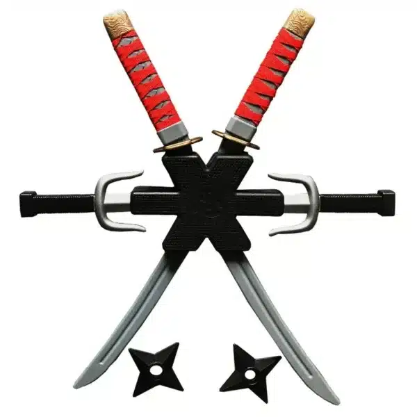 Samurai Ninja Plástico Retro Cuchillo Largo