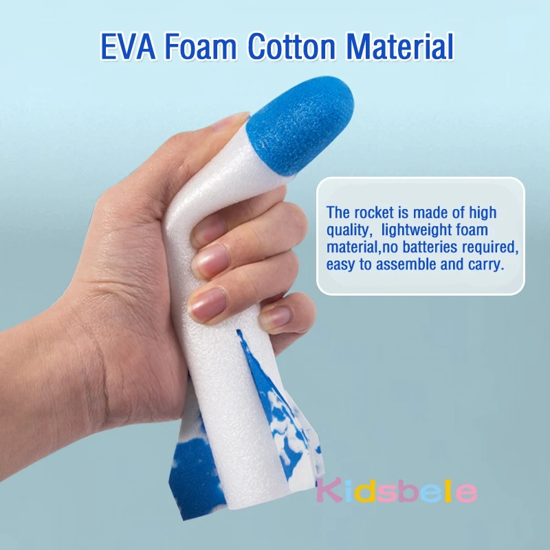 Bomba de pie de cohete de aire para chicos