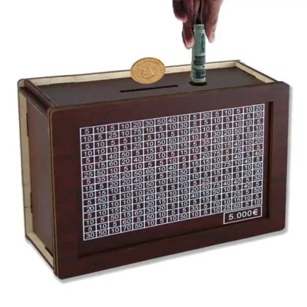 Imagen del producto Caja de madera para guardar tus ahorros | Compra online en Tiendafiable