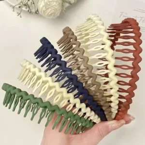 Imagen del producto Diademas Onduladas De Color Sólido: Estilo Y Elegancia | Compra online en Tiendafiable