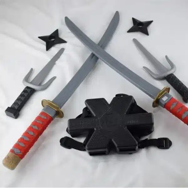 Samurai Ninja Plástico Retro Cuchillo Largo