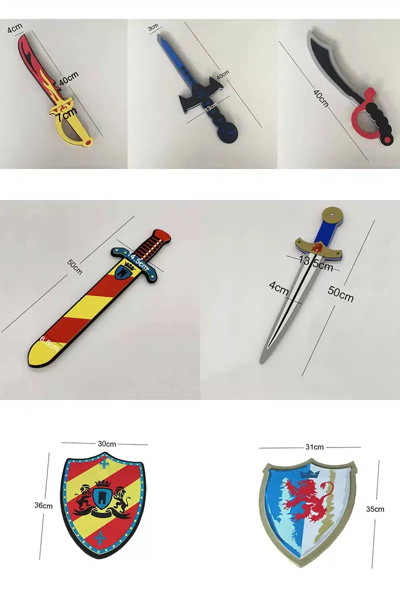 Espada Pirata De Eva Para Niños