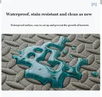 Alfombra de puzle de 8 a 16 piezas para bebé, alfombra de juego para niños - Imagen 6