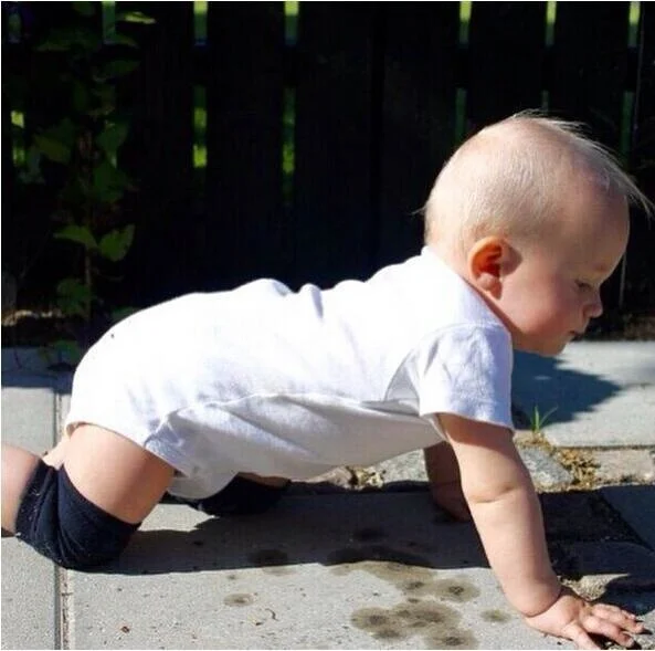 Rodilleras Antideslizantes Legging Para Bebés Para Gatear, Pequeños Accesorios Para Bebés