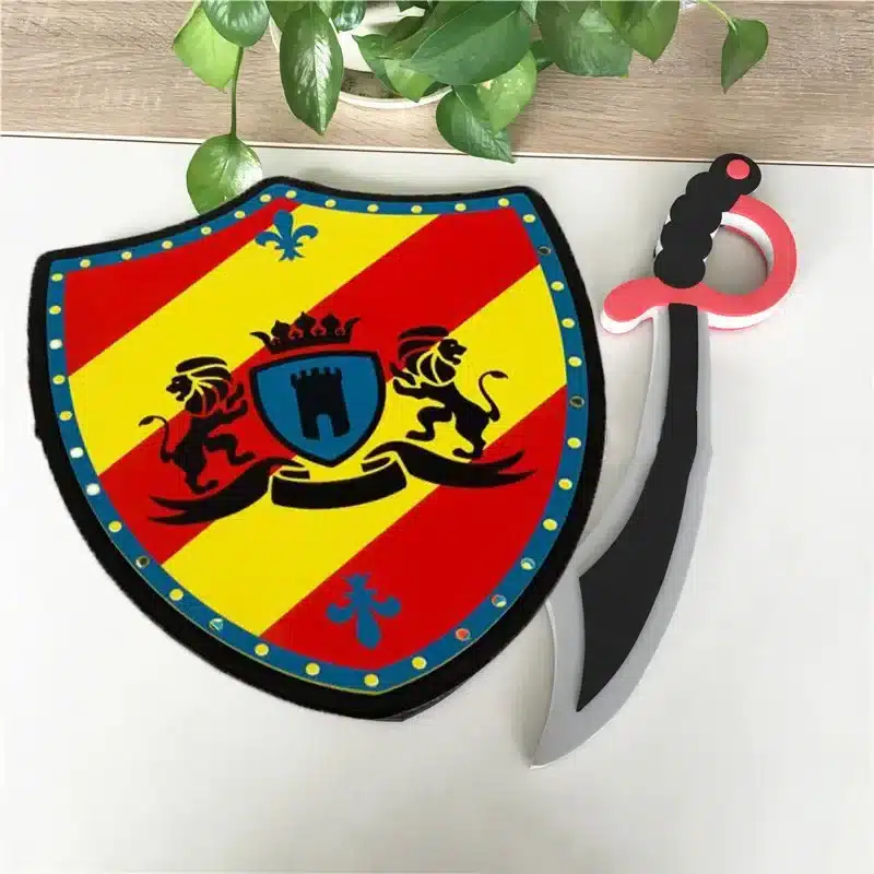 Espada Pirata Eva Juego De Escudo De Juguete Para Niños