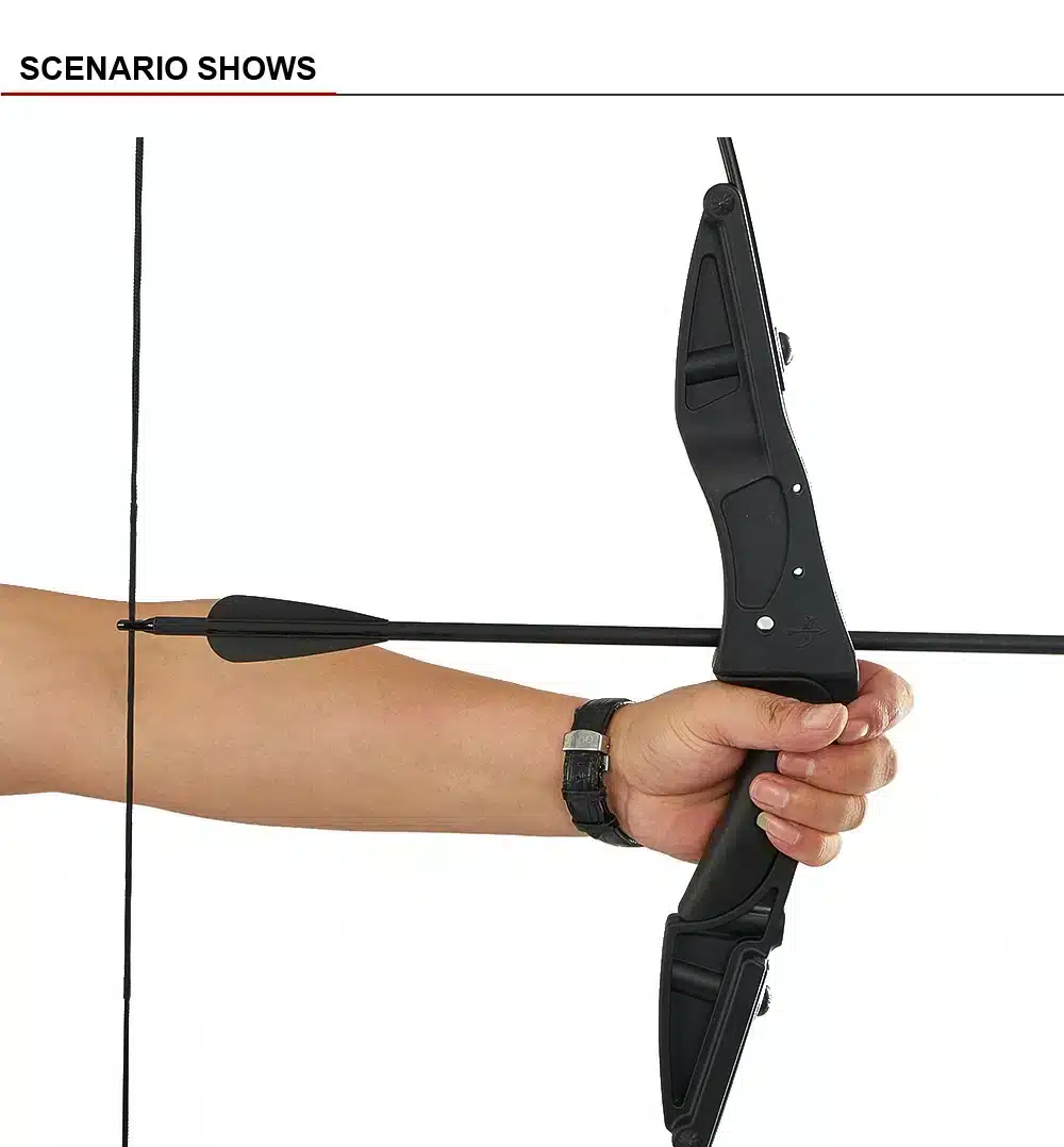 Arco Recurvo Y Flecha Juego De Mano
