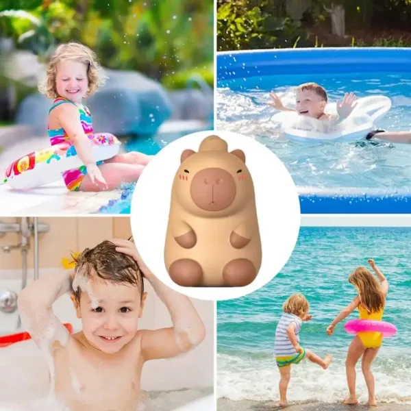 Pistolas De Agua En Forma De Capybara Para Niños