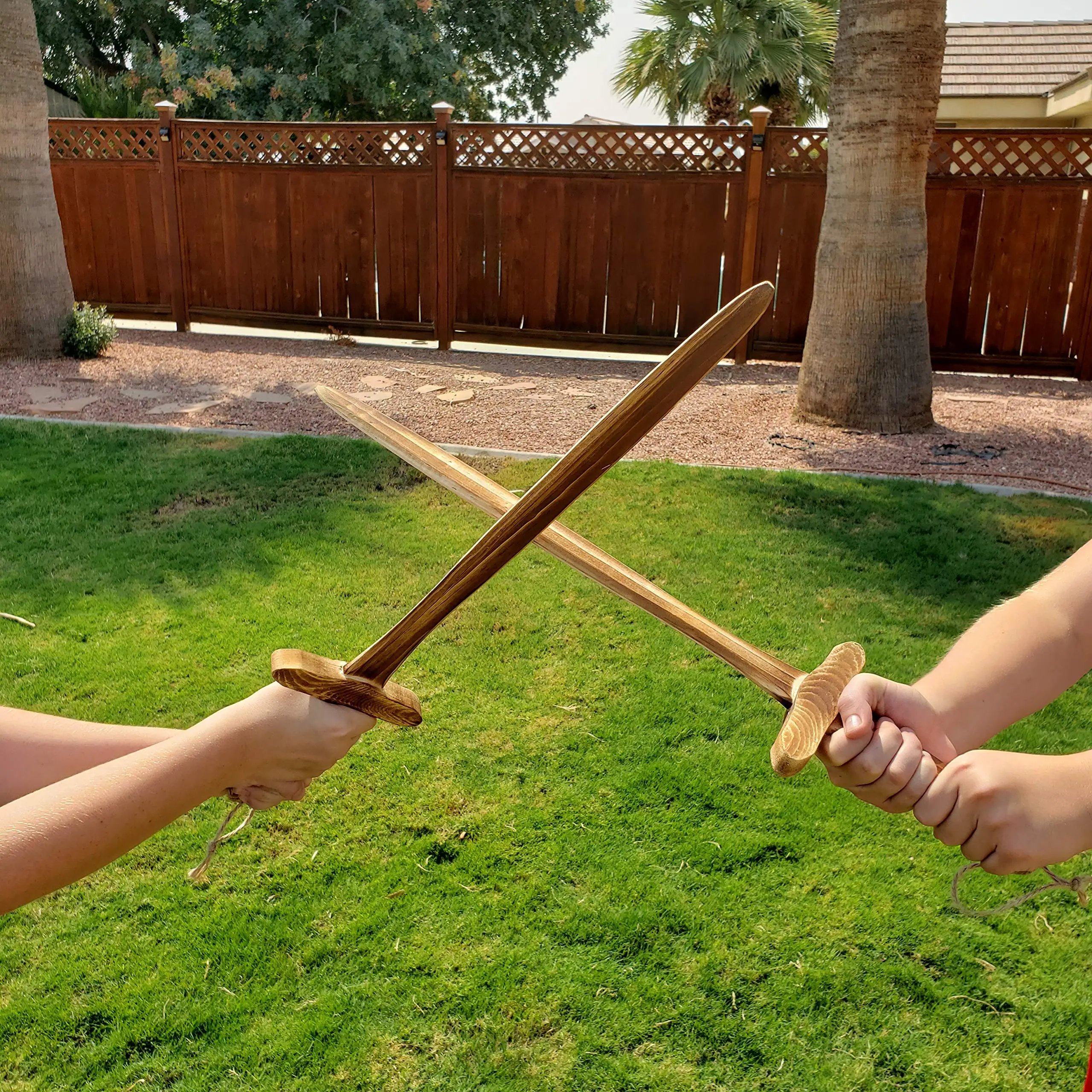 Espada De Madera Para Aventuras Imaginarias