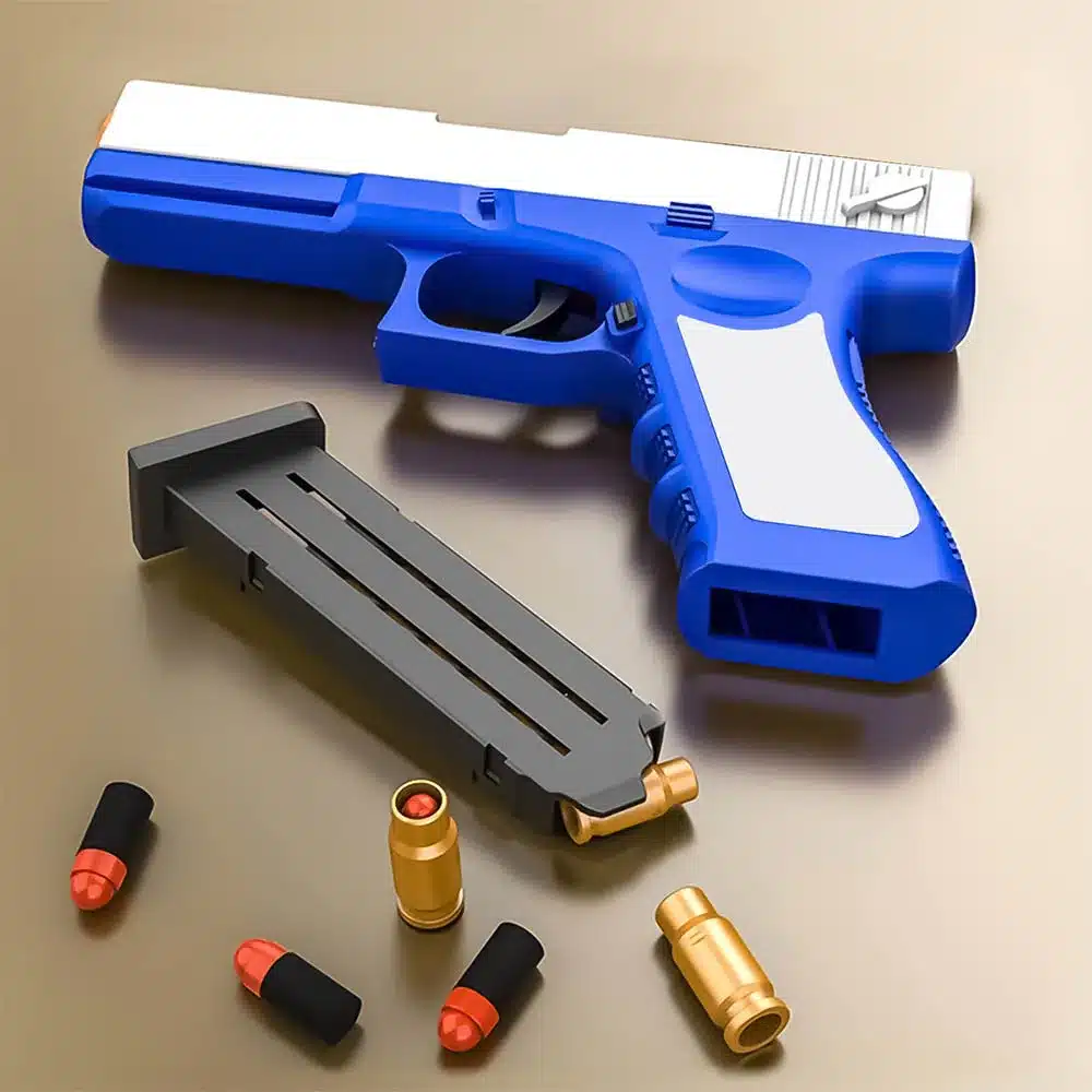 Pistola De Juguete Con Balas Suaves, Flardos Eva De Espuma