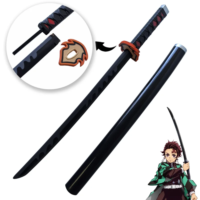 Katana Original De Demon Slayer: Espada De Anime Hecha A Mano Que Cautiva Katana Original De Demon Slayer: Espada De Anime Hecha A Mano Que Cautiva