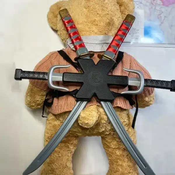 Samurai Ninja Plástico Retro Cuchillo Largo