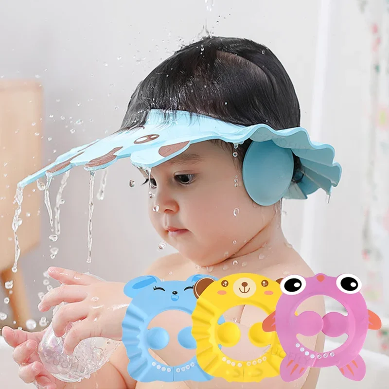 Gorro Ajustable Para Lavar El Cabello Para Niños, Protege La Cubierta De La Cabeza Gorro Ajustable Para Lavar El Cabello Para Niños, Protege La Cubierta De La Cabeza