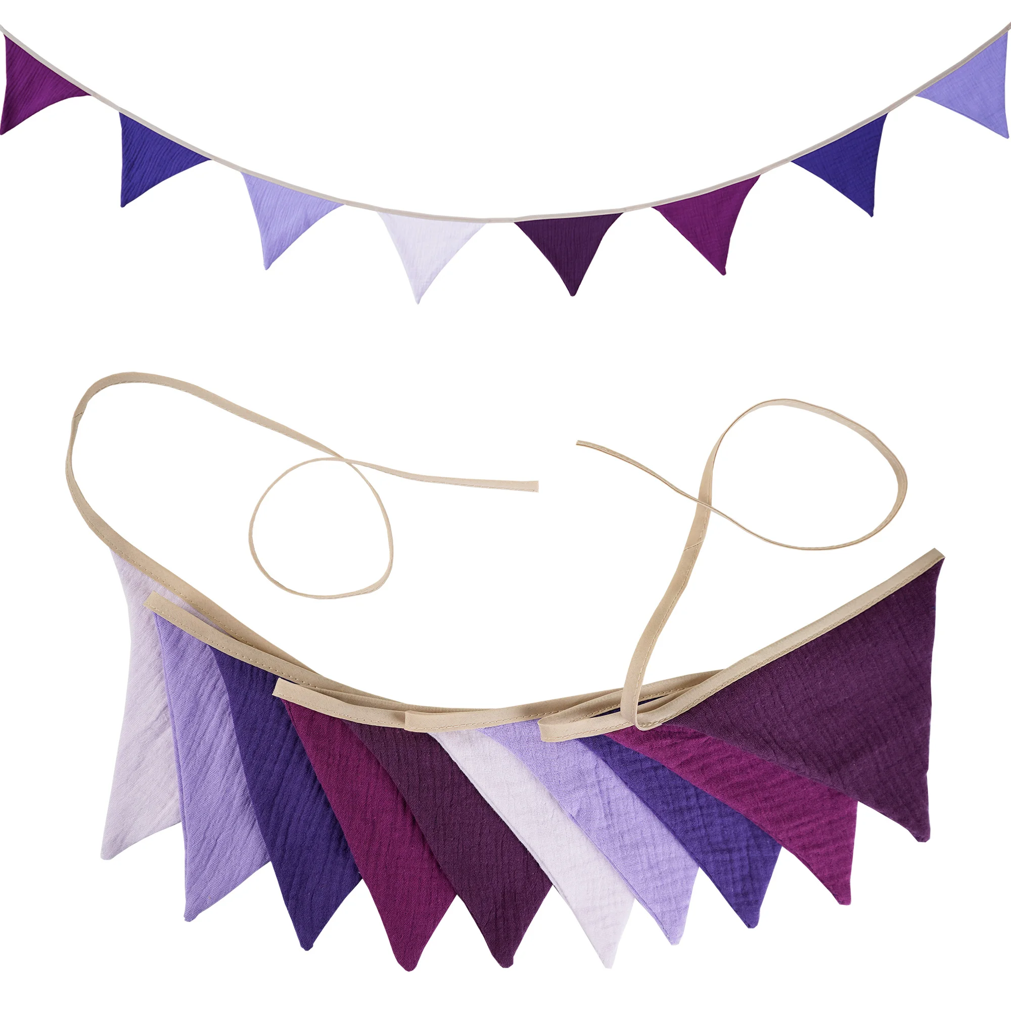 Banderines De Tela Para Decoración De Fiesta Banderines De Tela Para Decoración De Fiesta