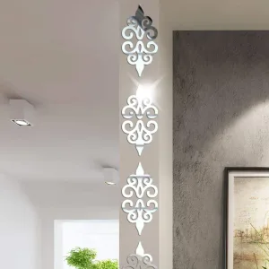 Imagen Informativa: Pegatina De Pared De Espejo 3D Con Diseño Artístico | Tiendafiable