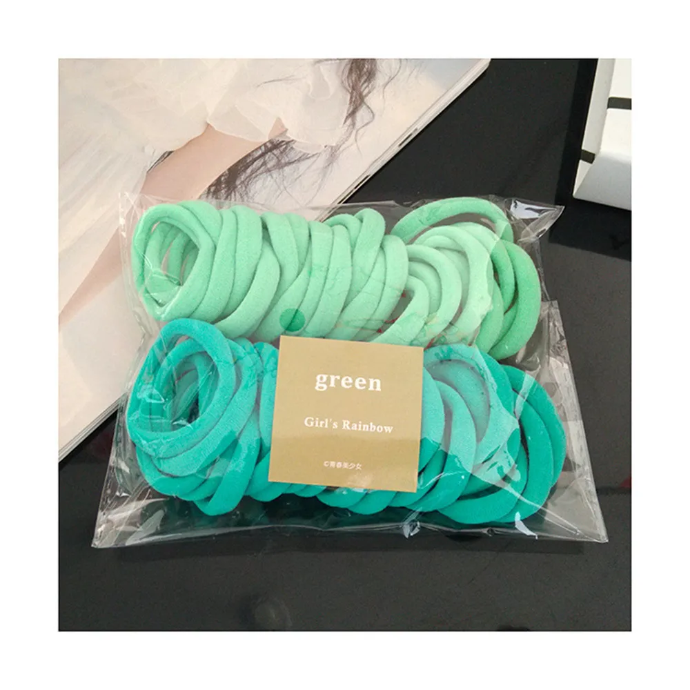 Bandas elásticas de nailon para el pelo para mujer y niña