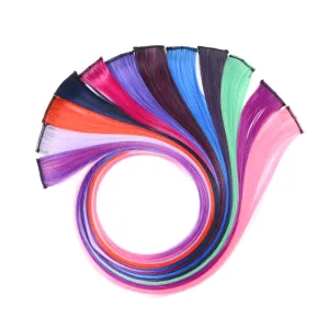 Imagen Informativa: 22″ De Coloridos Postizos Sintéticos: ¡Tu Estilo, Tu Expresión! | Tiendafiable