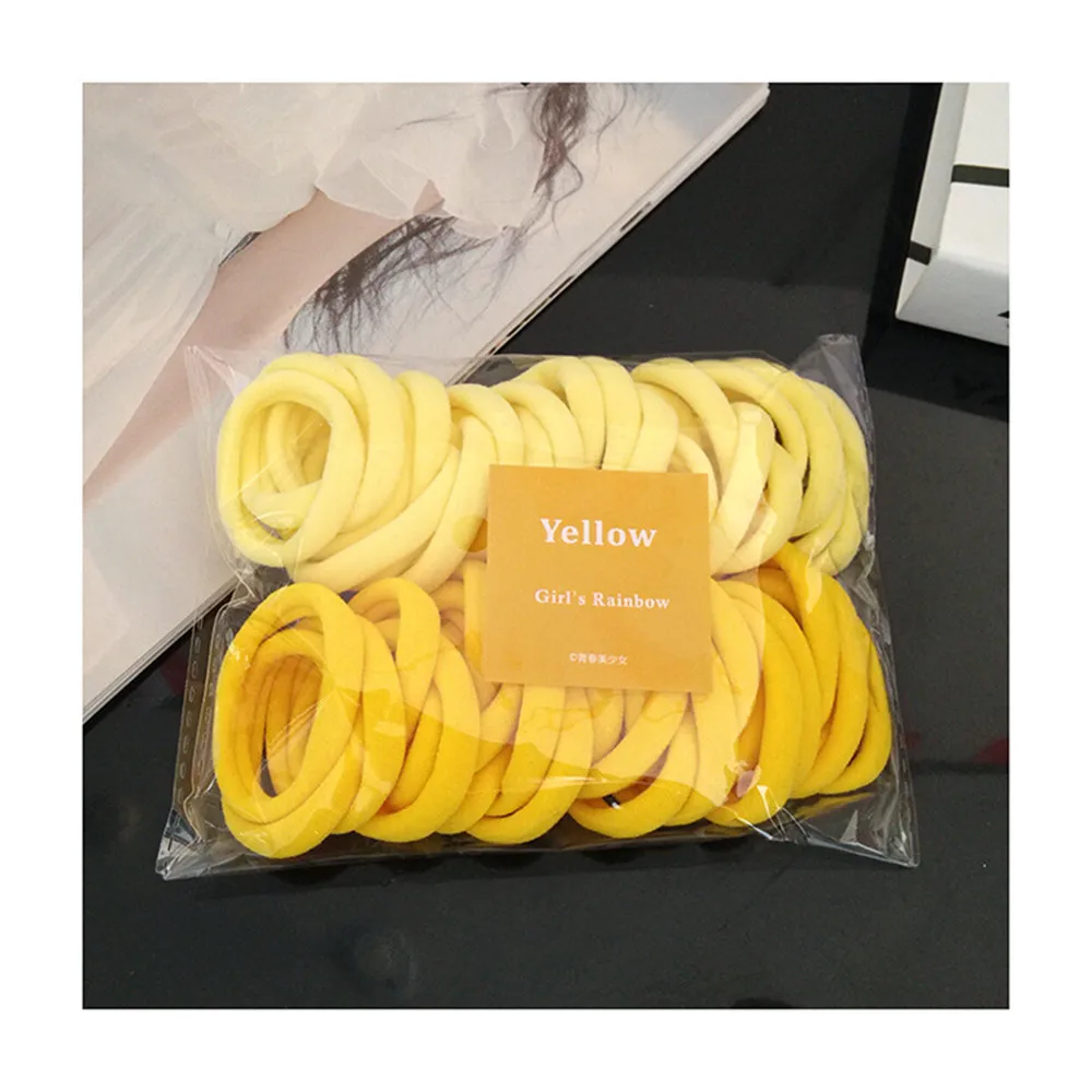 Bandas elásticas de nailon para el pelo para mujer y niña