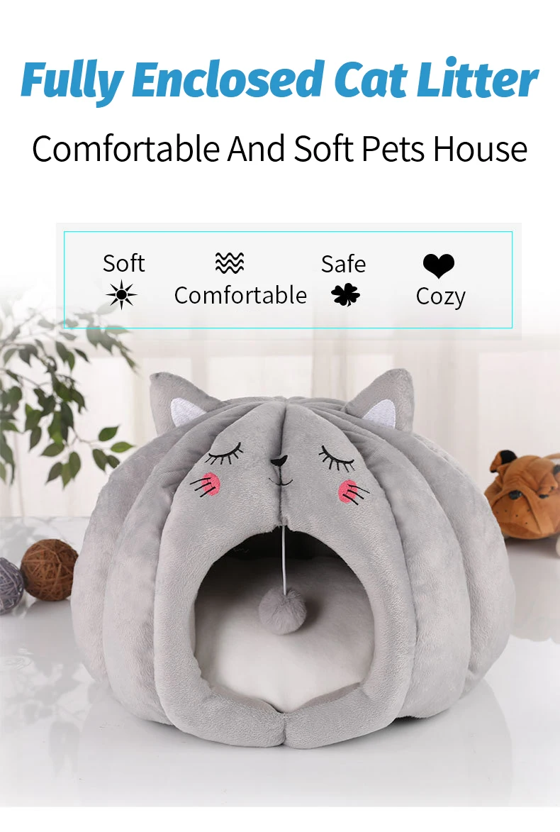 El Descanso Ideal: Cama Ultra Suave y Acogedora para Tu Gato