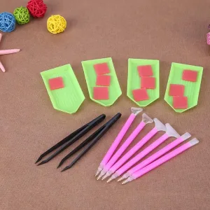 Imagen informativa: Juego de Herramientas para bordado de punto de cruz 5D | Tiendafiable