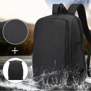 Imagen Informativa: Mochila Impermeable Para Dslr: La Compañera Ideal Para Fotografía Al Aire Libre Con Estilo Multifuncional | Tiendafiable