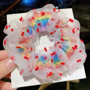 Imagen informativa: Anillo de pelo de hada arcoíris para niñas | Tiendafiable