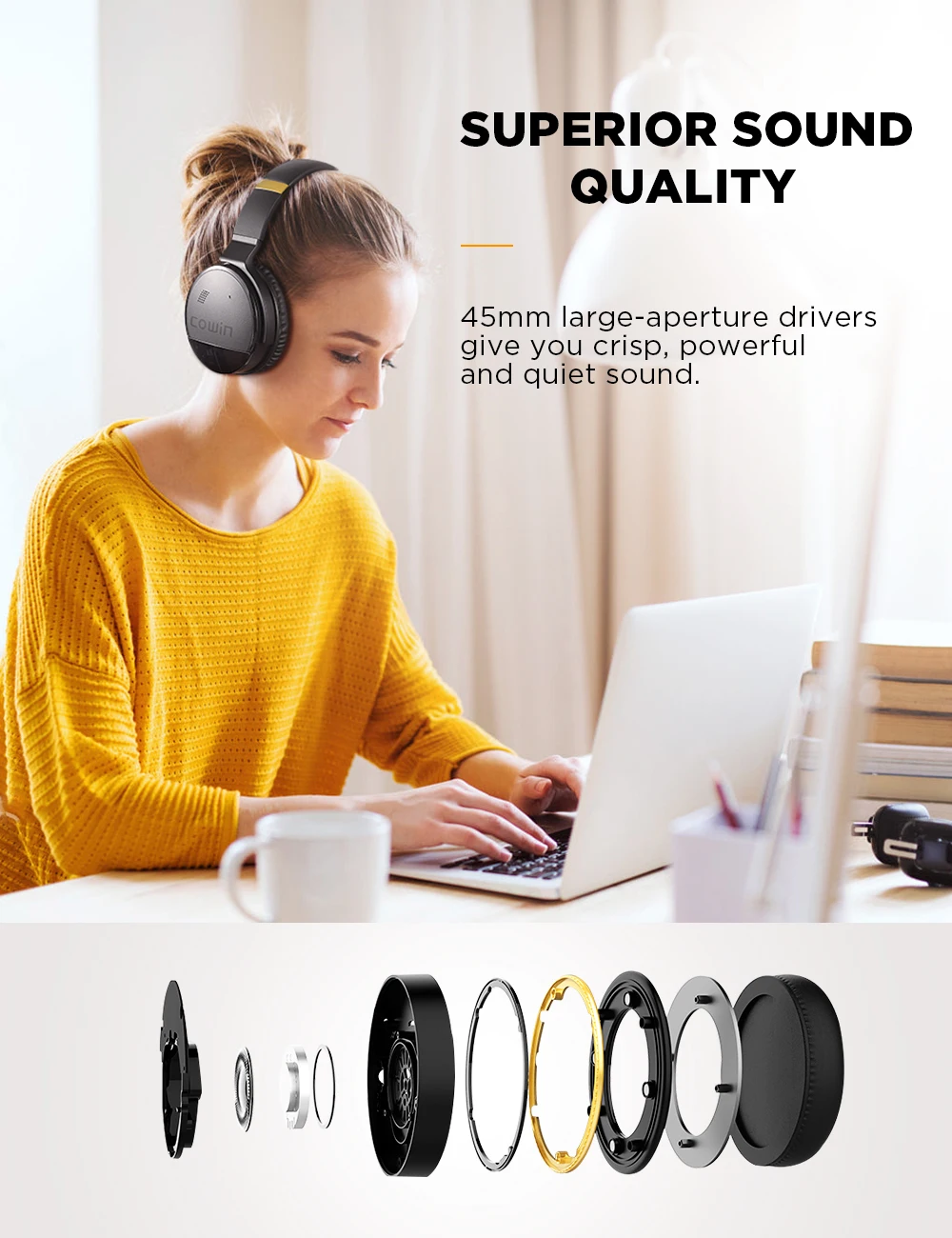 Auriculares Bluetooth Económicos De Alta Calidad: ¡Escucha Sin Límites! Auriculares Bluetooth Económicos De Alta Calidad: ¡Escucha Sin Límites!