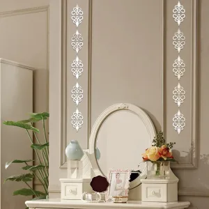 Imagen informativa: Pegatina de pared de espejo 3D con diseño artístico | Tiendafiable