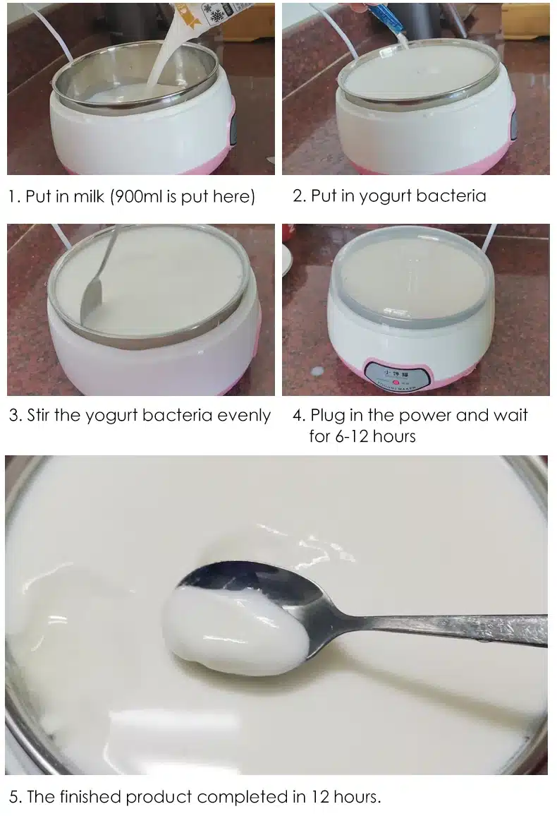 Máquina de Yogurt: Prepara el Yogurt Casero Perfecto
