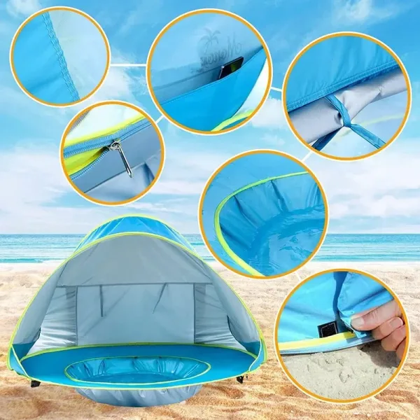 Imagen Informativa: Refugio Solar Para Bebé Al Aire Libre | Tiendafiable